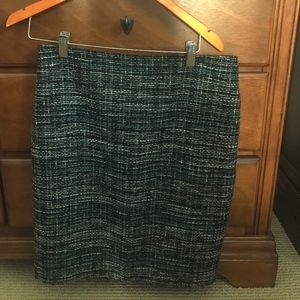 Ann Taylor Skirt (jute/wool textured)